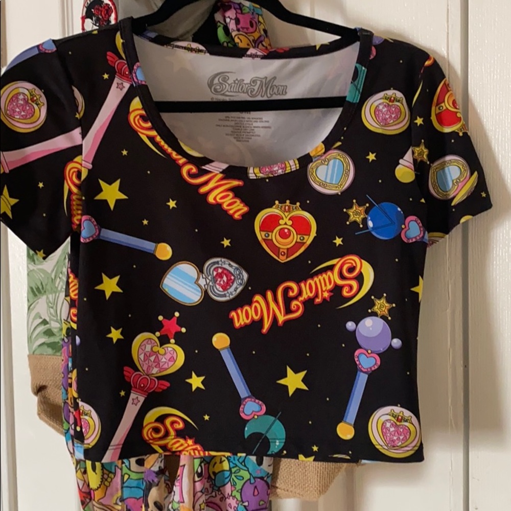 Sailor moon crop top